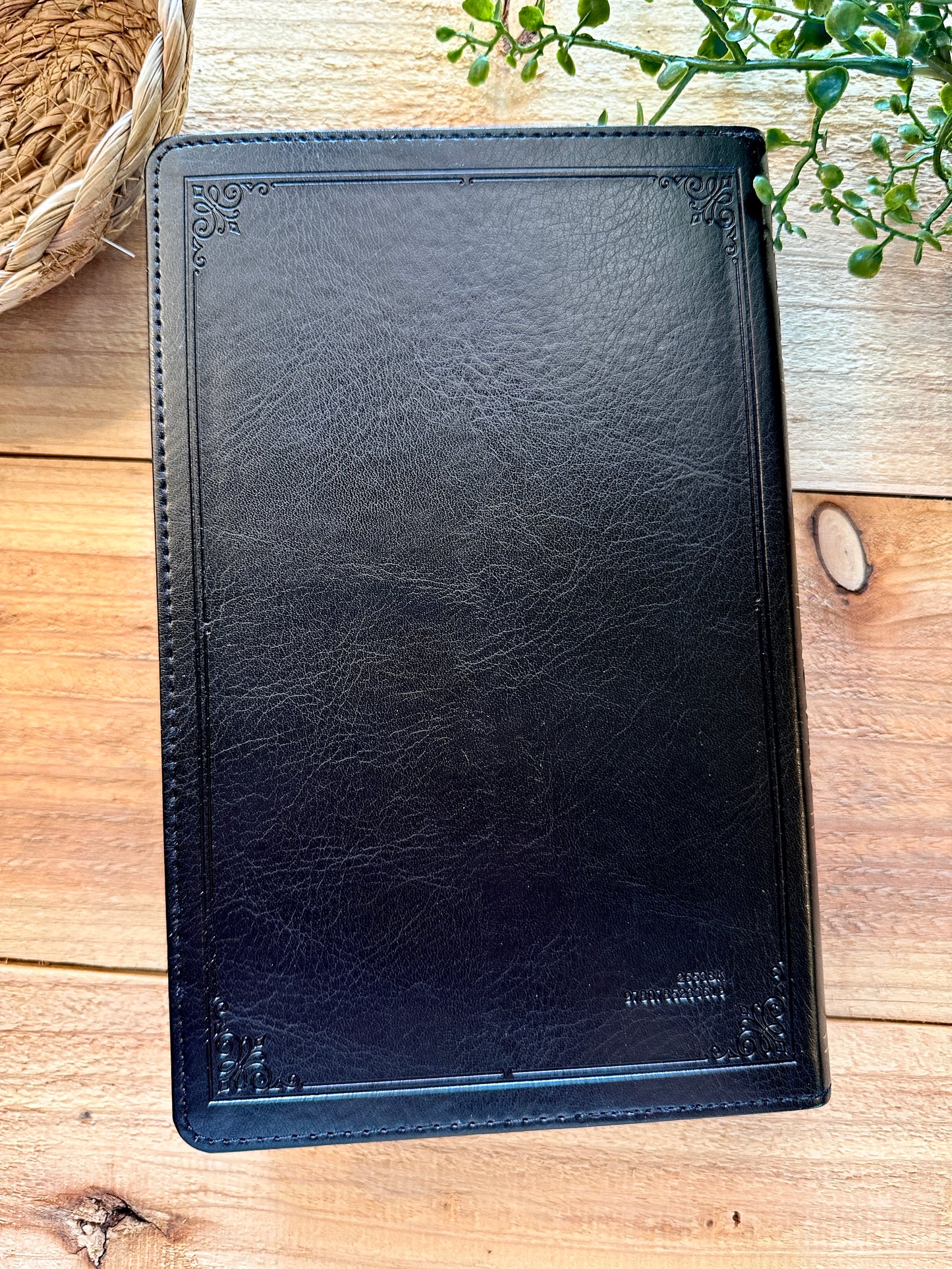 NKJV Black Leather Bible