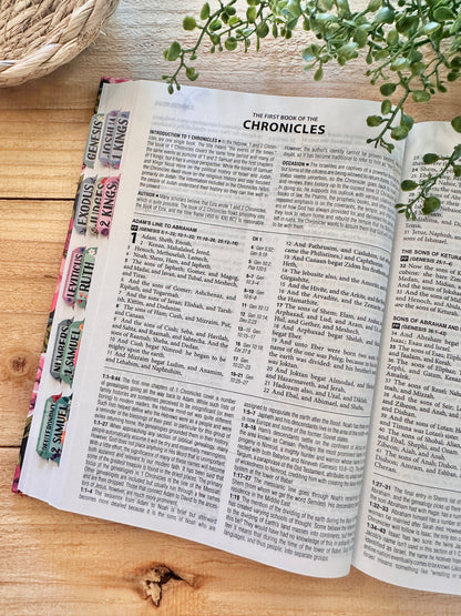 KJV Floral Bible-Blossoms