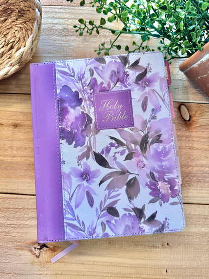 KJV Purple Notetaking Bible